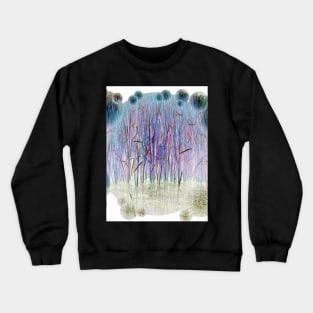 Light Blue Reeds-Available As Art Prints-Mugs,Cases,Duvets,T Shirts,Stickers,etc Crewneck Sweatshirt